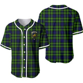 Clan Campbell of Breadalbane Tartan Unisex Baseball Jersey WV12TM80 Clan Campbell of Breadalbane Tartan Today